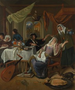 Le ménage dissolu, vers 1663-64