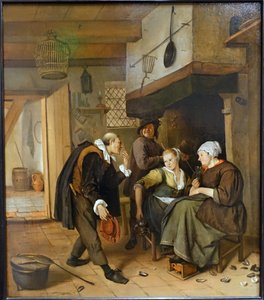Le galant - Jan Steen