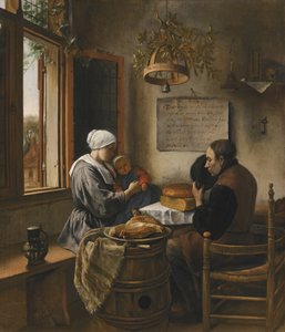 La prière avant le repas - Jan Steen