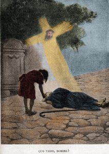 Quo vadis domine ? (Chapitre XXIII) illustration par JAN STYKA pour le roman « Quo Vadis » de Henryk Sienkiewicz
