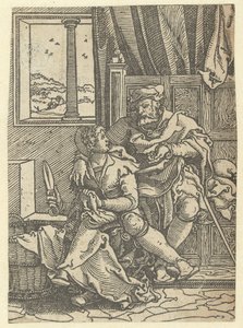 Couple assis dans un intérieur