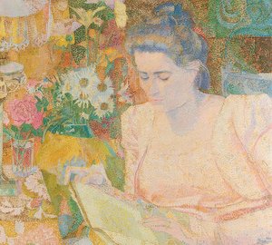 Portrait de Marie Jeanette de Lange - Jan Toorop