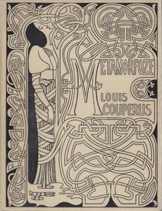 Conception de couverture Metamorfoze par Louis Couperus, 1897
