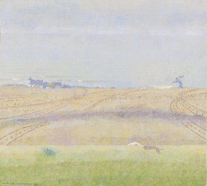 Mer brumeuse - Jan Theodore Toorop