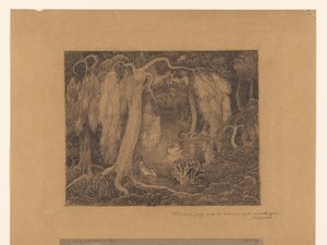 Femme au bord d