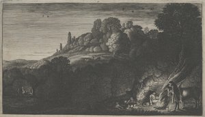 La Fuite en Égypte - Jan Van de II Velde