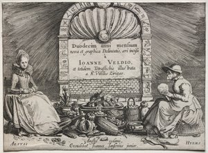 Les Douze Mois - Jan Van de Velde