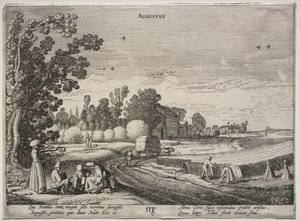 Les Douze Mois : Août - Jan Van de Velde