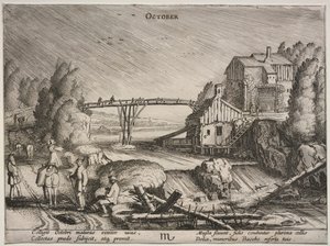 Les Douze Mois : Octobre - Jan Van de Velde