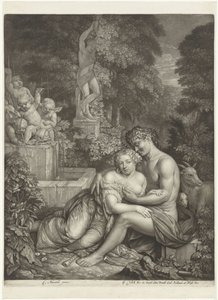 Vertumne et Pomone - Jan Verkolje (I)