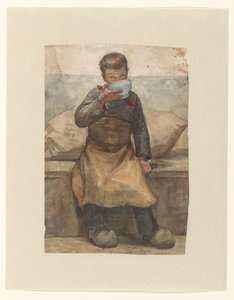 Garçon buvant - Jan Veth