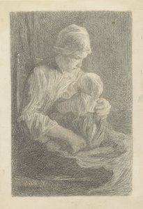 Mère avec enfant - Jan Veth