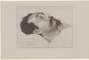Nicolaas de Roever sur son lit de mort - Jan Veth