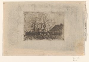 Prairie avec arbres, Ewijkshoeve