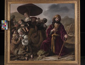 Jacob demandant pardon à Ésaü - Jan Victors