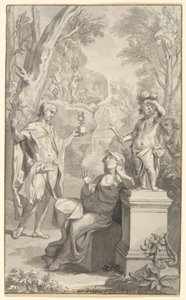 Deux dessins pour une page de titre