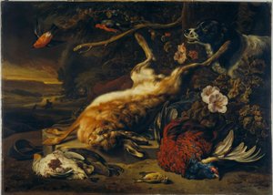 Nature morte de chasse