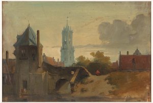 Vue de Delft - Jan Weissenbruch