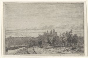 Vue de la Schenkweg depuis le Dôme - Jan Weissenbruch