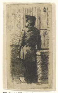 Jeune homme avec des sabots - Jan Weissenbruch