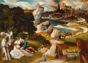 Loth et ses filles, 1523