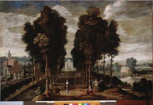Le parc du château - Jan Wildens
