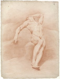 Homme nu allongé sur le dos - Jan Willem Pieneman