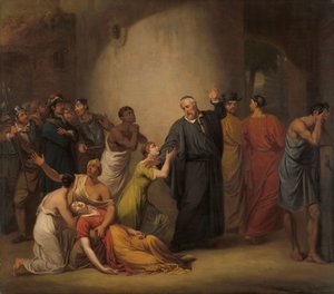 Le sacrifice volontaire du révérend Hambroeck à Taïwan, 1662