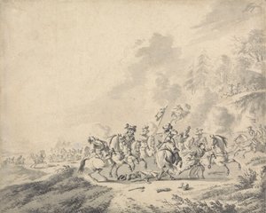 Une Bataille de Cavalerie - Jan Wyck