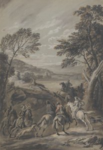 Chasse au cerf - Jan Wyck