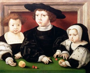 Les enfants du roi Christian II de Danemark, Norvège et Suède (1481-1559); John, Christina et Dorothea