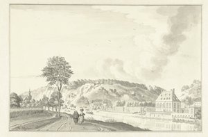 Château Daff, le long de la Meuse, au-dessus de Namur - Jan de Beijer