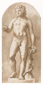 Jeune Bacchus debout - Jan de Bisschop