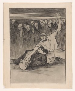 Ouvrier abattant un capitaliste - Jan de Waardt