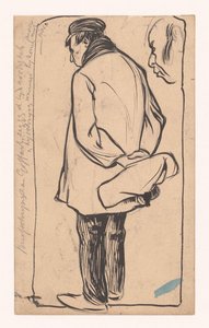 Homme debout - Jan de Waardt