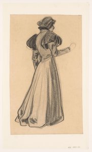 Femme debout - Jan de Waardt