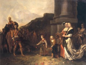 Le triomphe de David - Jan or Joan van Noordt