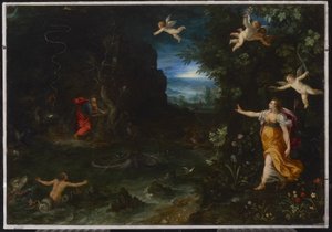 Allégorie de la vie, ou Le Rêve de Raphaël, 1595 - Jan the Elder Brueghel