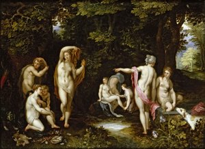 Diane et Actéon, vers 1595