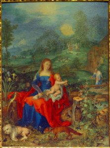 Marie avec de nombreux animaux - Jan the Elder Brueghel