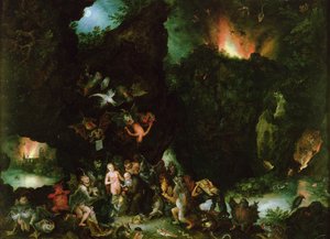 La Tentation de Saint Antoine - Enfer, 1594
