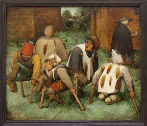 Les mendiants - Jan the Elder Brueghel