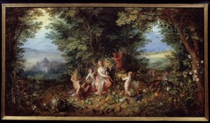 Les quatre éléments : La Terre - Jan the Elder Brueghel
