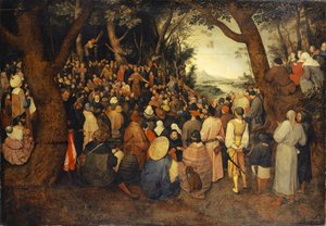 Le sermon de Saint Jean-Baptiste, c.1598 - Jan the Elder Brueghel