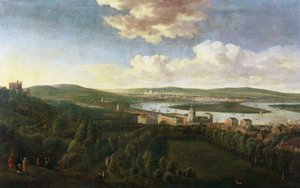 Vue de Queens House et de l