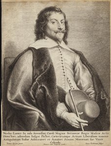 Portrait de Nicholas Lanier - Jan the Elder Lievens