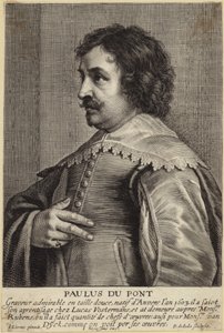 Portrait de Paulus Du Pont - Jan the Elder Lievens