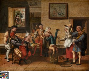 Scène de pub