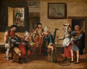 Scène de pub
