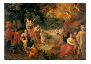 Le Baptême du Christ - Jan van Balen